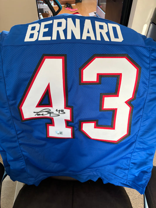 Bernard Signed Jersey