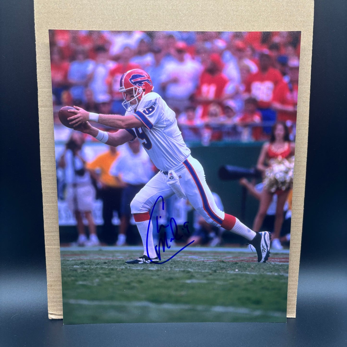 Chris Moore Signed Buffalo Bills 8x10