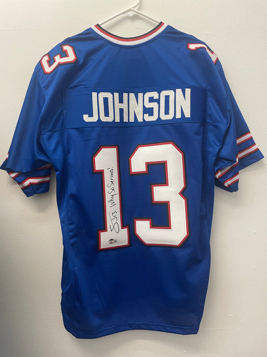 Johnson Signed Jersey