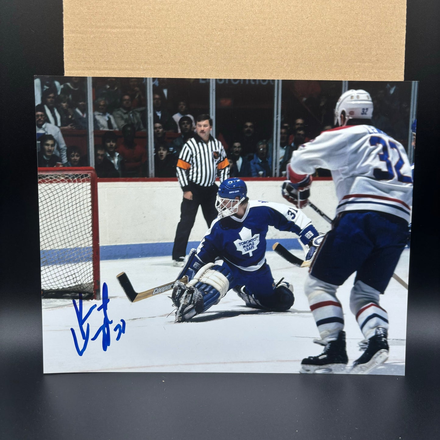 Ken Wreggett Signed Toronto Maple Leafs 8x10