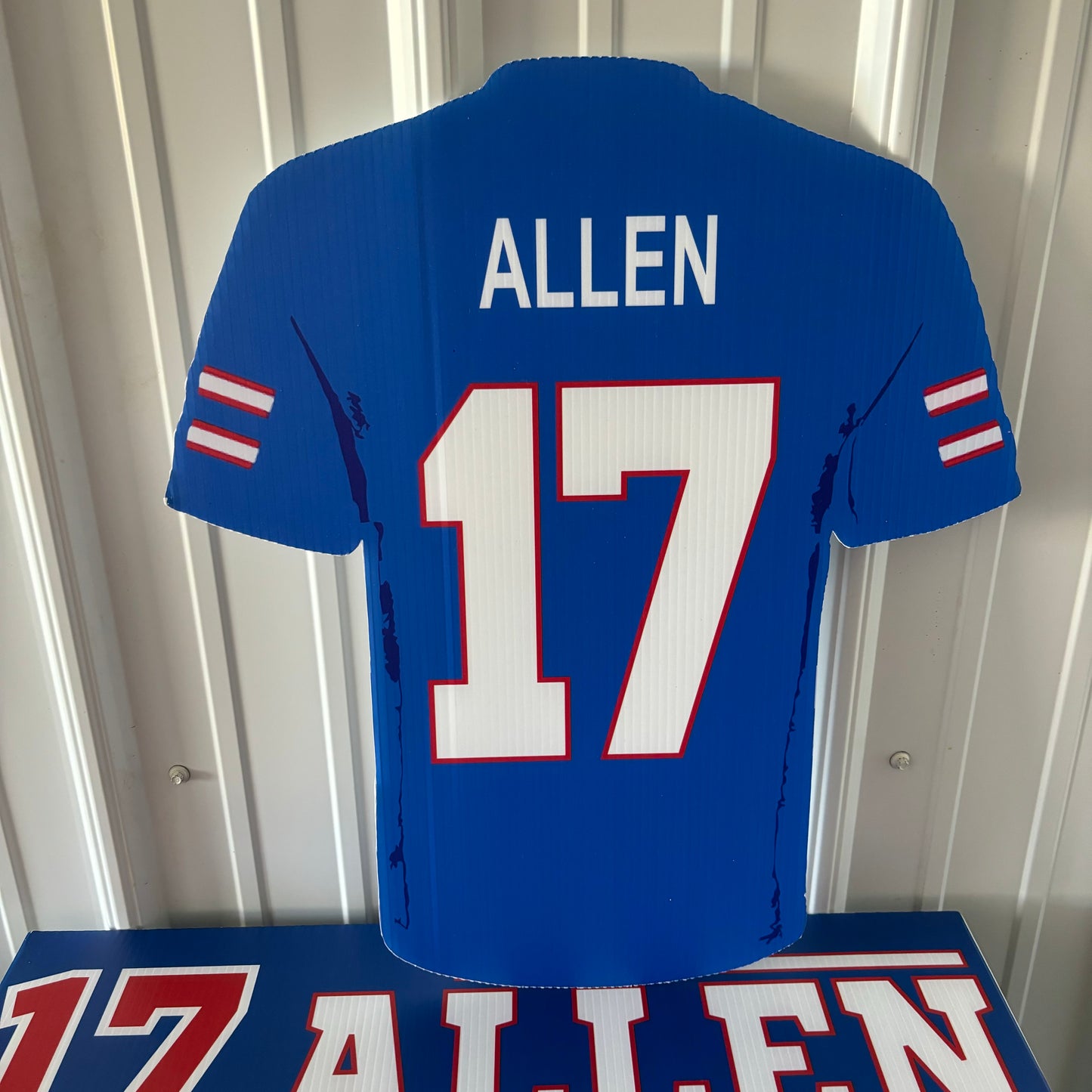 Josh Allen Jersey Yard Sign