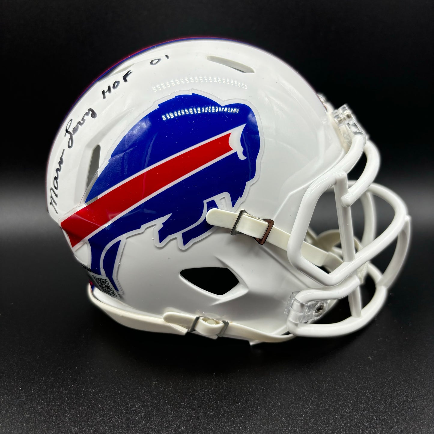 Marv Levy Signed Buffalo Bills Speed Mini Helmet